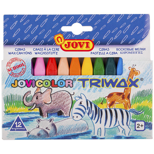 Picture of JOVI CRAYONS TRIWAX X 12